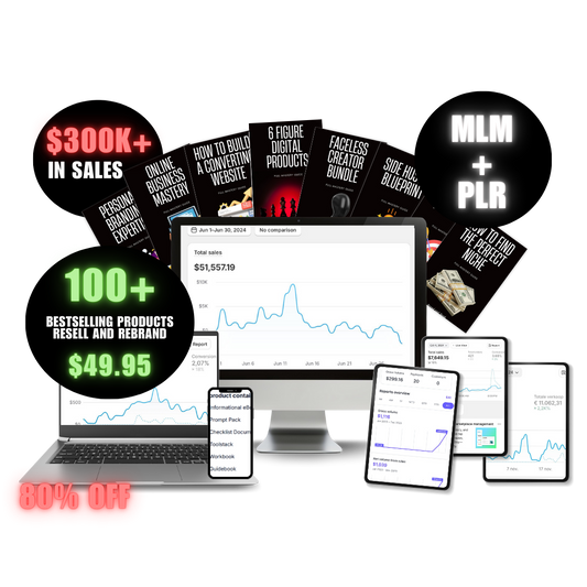 6 Figure Digital Product Mega Bundle